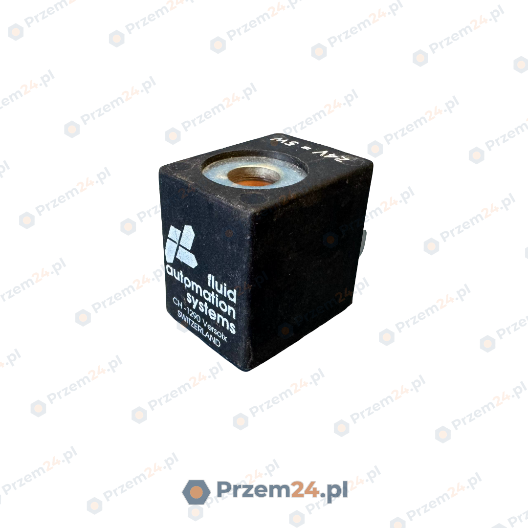 Fluid-Automation-Systems-Cewka-elektrozaworu-24V-5W