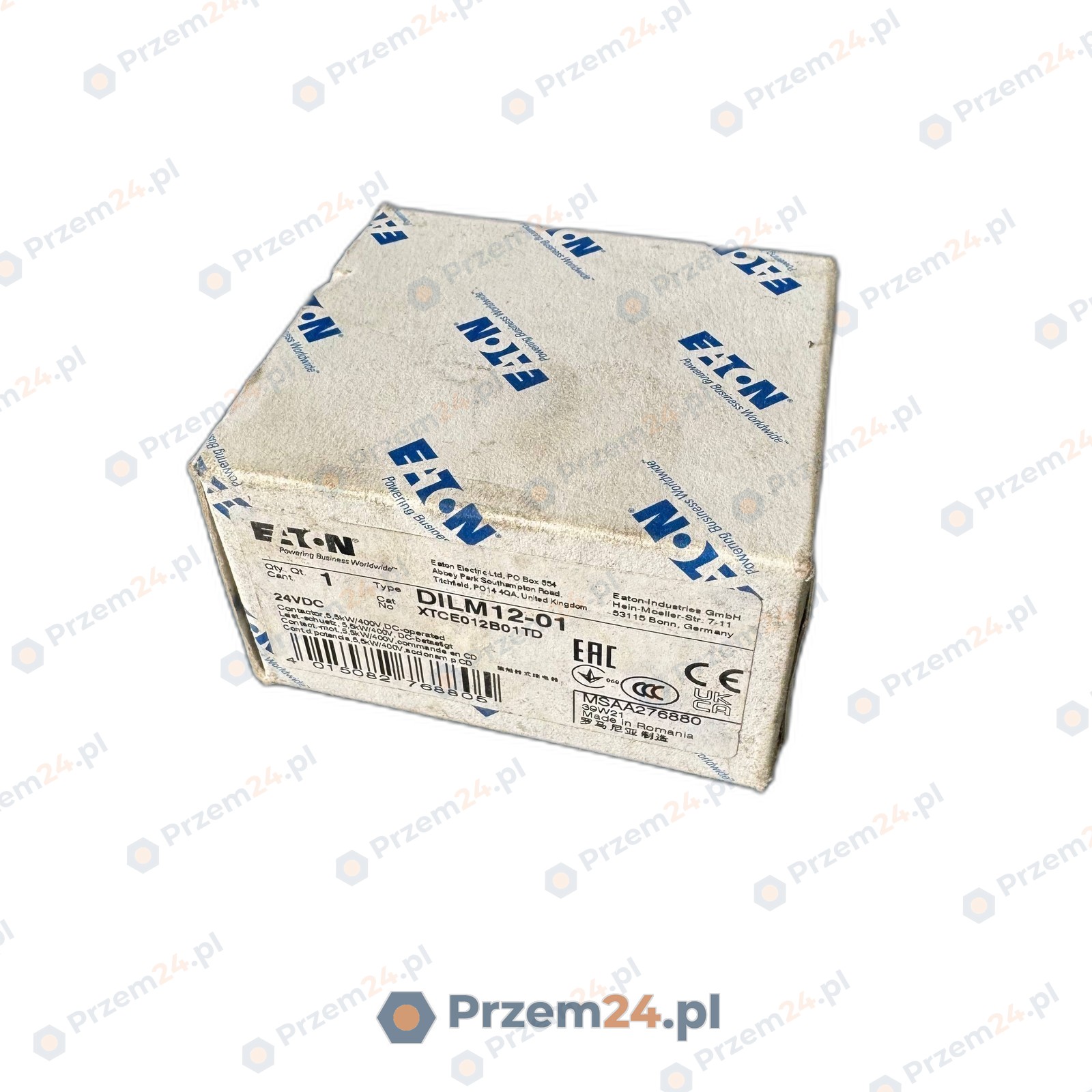 Eaton-DILM12-01-XTCE012B01TD-Stycznik-5,5kW-400V
