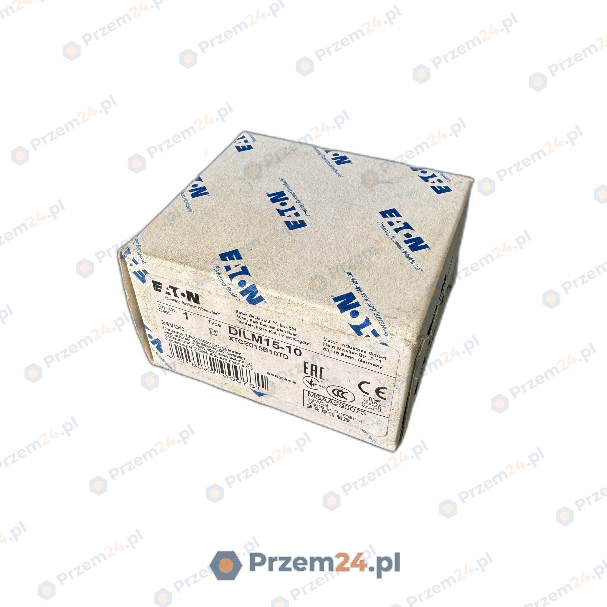 Eaton-DILM15-10-XTCE015B10TD-Stycznik-7,5kW-400V