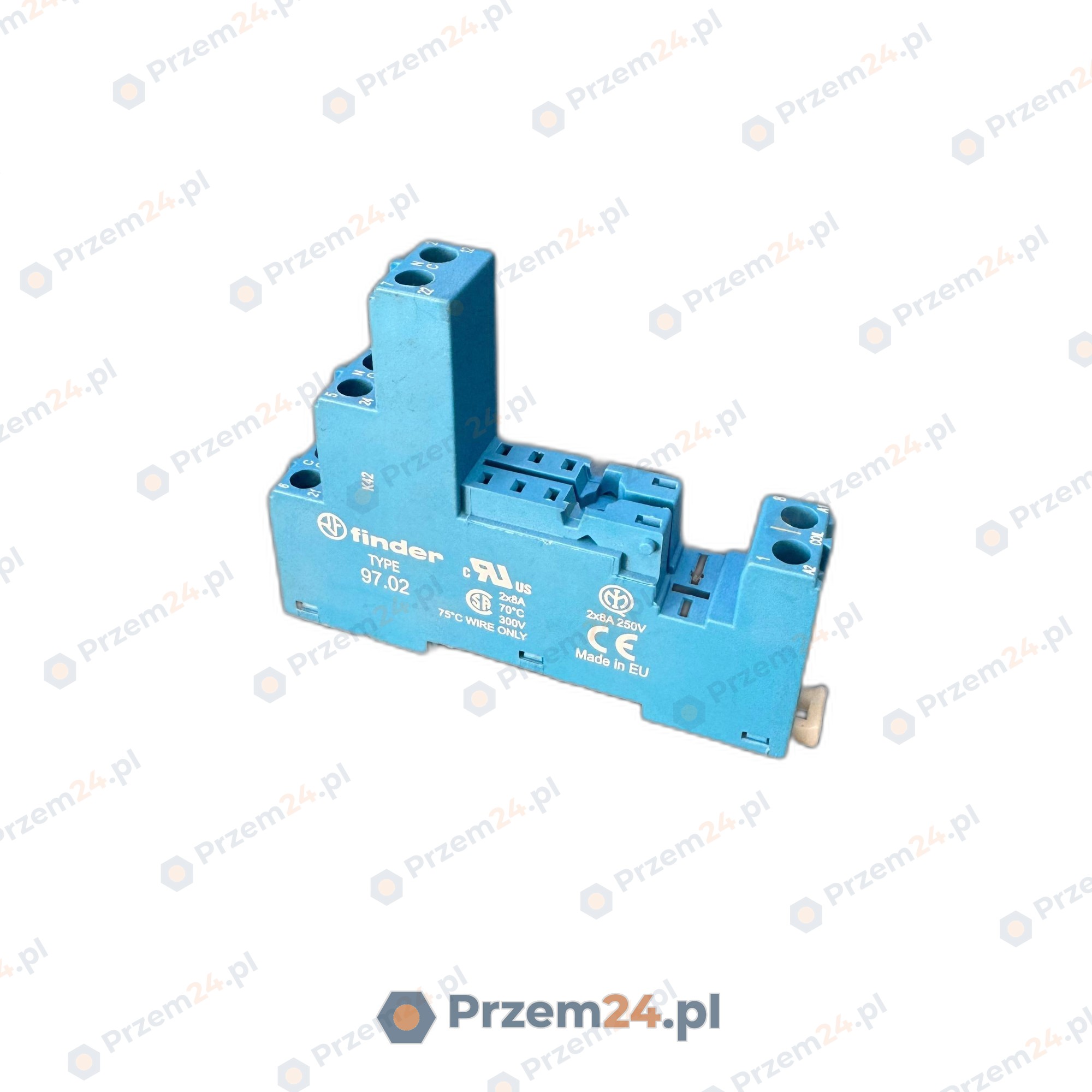 Finder-97.02-Podstawka-przekaźnikowa-2x8A-250V-(7-SZTUK)
