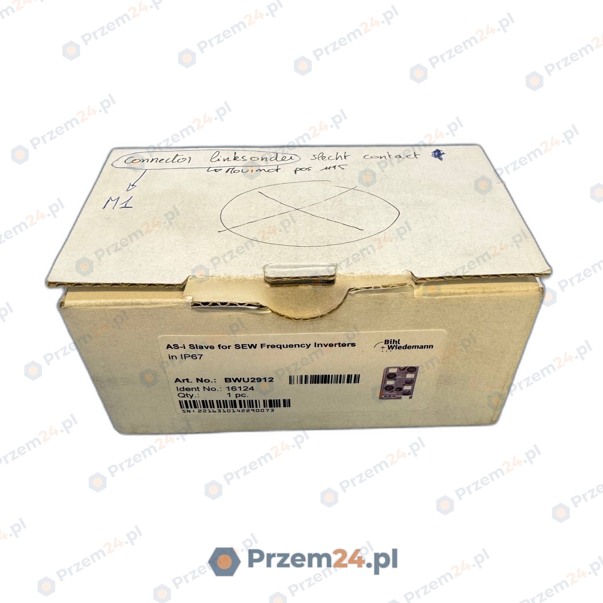 Bihl+Wiedemann-BWU2912-Moduł-AS-i-Slave-niesprawny