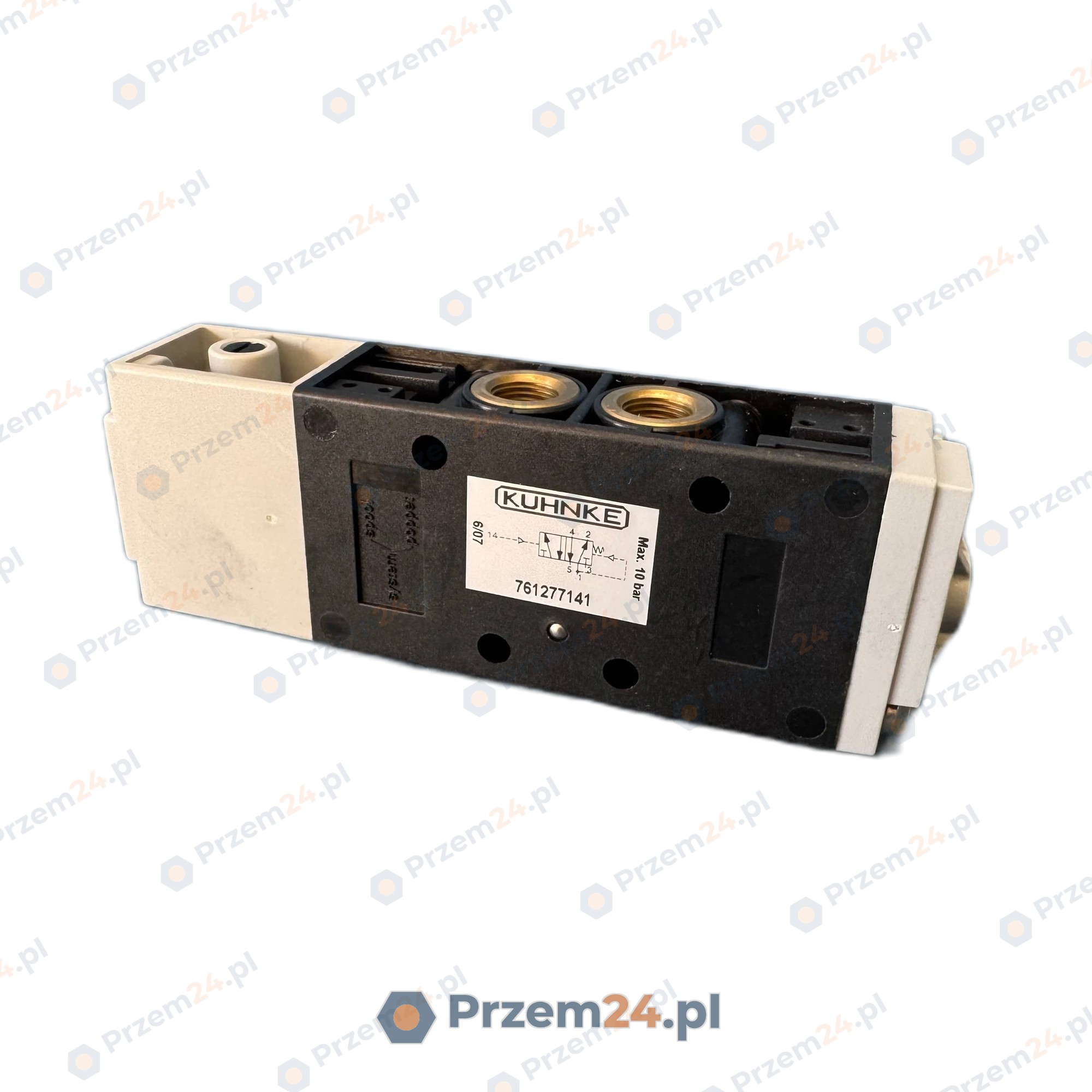 Kuhnke-761277141-Zawór-pneumatyczny-5-2-sterowany-pneumatycznie-10-bar